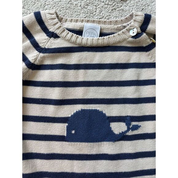 Pepa London & Co Prince George's Whale Sweater, Sz 2 C45 - Picture 4 of 8